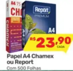 Supermercados Condor Papel A4 Chamex ou Report oferta