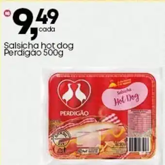 Frangolândia Salsicha hot dog Perdigão oferta