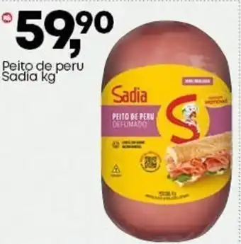 Frangolândia Peito de peru Sadia oferta