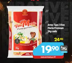 Supermercados Big Compra Arroz Tipo 1 Viva Maria Premium cada oferta