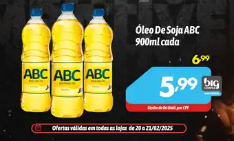 Supermercados Big Compra Óleo De Soja ABC  cada oferta