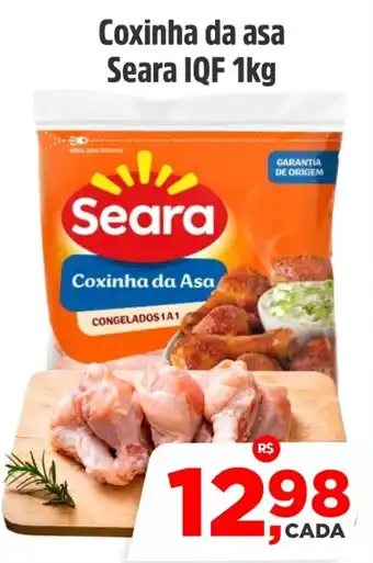 Sj Supermercados Coxinha da asa Seara IQF oferta