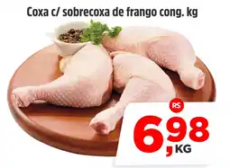 Sj Supermercados Coxa c/ sobrecoxa de frango cong. oferta