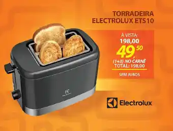 Lojas Cem Torradeira electrolux ets10 oferta