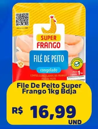 Supervi Supermercados File De Peito Super Frango Bdja oferta