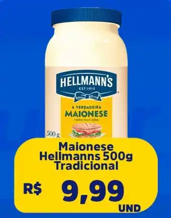 Supervi Supermercados Maionese Hellmanns Tradicional oferta