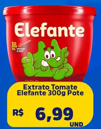 Supervi Supermercados Extrato Tomate Elefante  Pote oferta