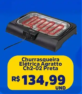 Supervi Supermercados Churrasqueira Elétrica Agratto Ch2-02 Preta oferta