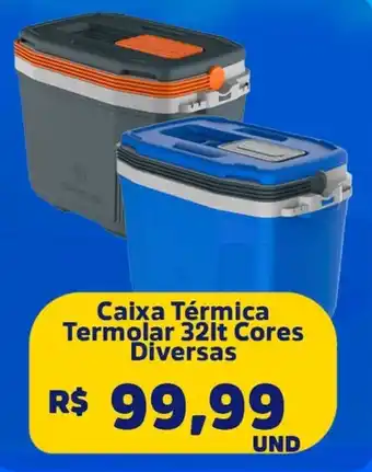 Supervi Supermercados Caixa Térmica Termolar Cores Diversas oferta