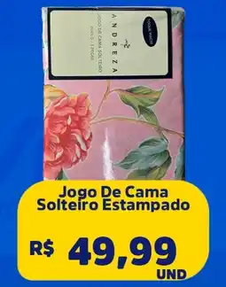 Supervi Supermercados Jogo De Cama Solteiro Estampado oferta