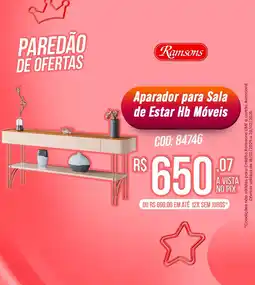 Ramsons Aparador para Sala de Estar Hb Móveis oferta