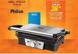 Lojas Cem Grill philco pgr19 oferta