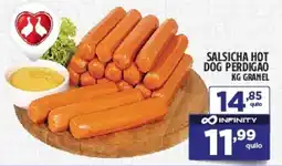 Preço & Cia Salsicha hot dog perdigao granel oferta