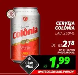 Supermercado Lavapés Cerveja colônia lata oferta