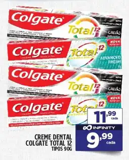 Preço & Cia Creme dental colgate total 12 tipos oferta