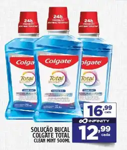 Preço & Cia SOLUÇÃO BUCAL COLGATE TOTAL CLEAN MINT oferta