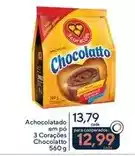 Coop 3 corações - achocolatado em pó chocolatto oferta