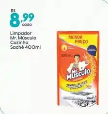 Supper Rissul Mr. músculo - limpador cozinha oferta