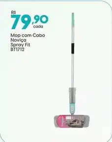 Supper Rissul Noviça - mop com cabo spray fit bt1712 oferta