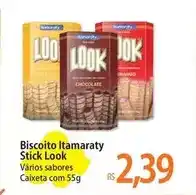 Atacadão Look - biscoito itamaray stick oferta