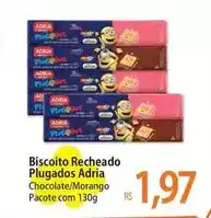 Atacadão Adria - biscoito recheado plugados oferta