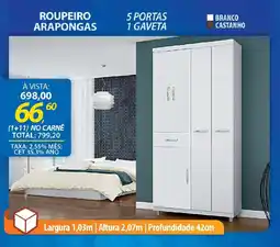 Lojas Cem Roupeiro arapongas oferta