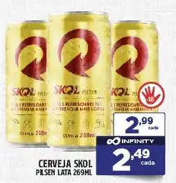 Preço & Cia Cerveja skol pilsen lata oferta