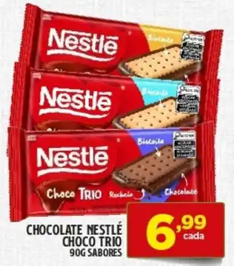 Preço & Cia Chocolate nestlé choco trio  sabores oferta