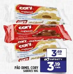 Preço & Cia Pão dimel cory sabores oferta