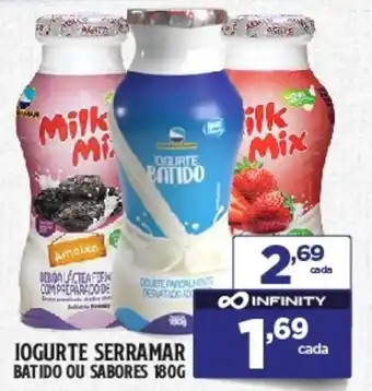 Preço & Cia Iogurte serramar batido ou sabores oferta