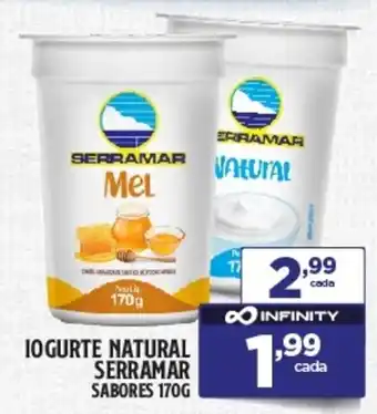 Preço & Cia Iogurte natural serramar sabores oferta