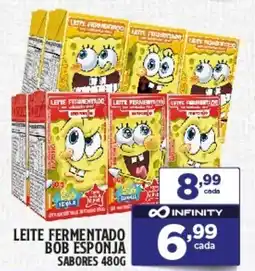 Preço & Cia Leite fermentado bob esponja sabores oferta