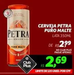 Supermercado Lavapés Cerveja petra puro malte lata oferta