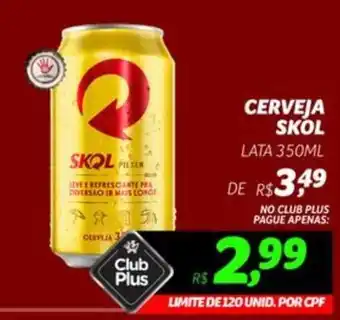 Supermercado Lavapés Cerveja skol lata oferta