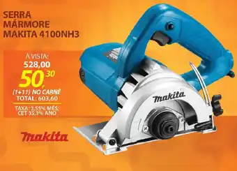 Lojas Cem Serra mármore makita 4100nh3 oferta