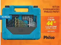 Lojas Cem Kit de ferramentas philco pkf01 oferta