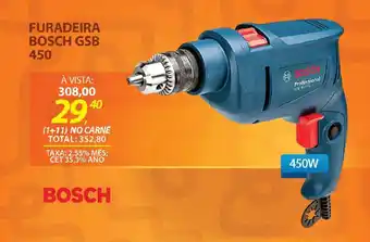 Lojas Cem Furadeira bosch gsb 450 oferta