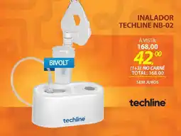 Lojas Cem Inalador techline nb-02 oferta