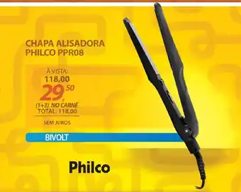 Lojas Cem Chapa alisadora philco ppr08 oferta