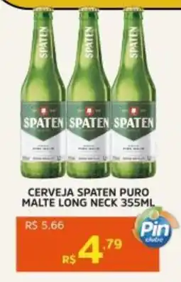 Pinheiro Supermercado Cerveja spaten puro malte long neck oferta