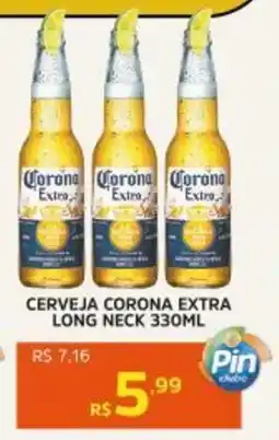 Pinheiro Supermercado Cerveja corona extra long neck oferta