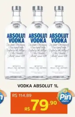 Pinheiro Supermercado Vodka absolut oferta