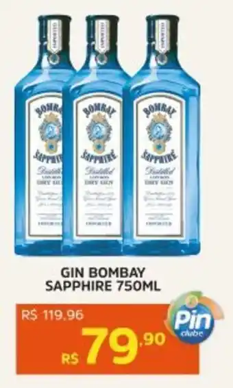 Pinheiro Supermercado Gin bombay sapphire oferta