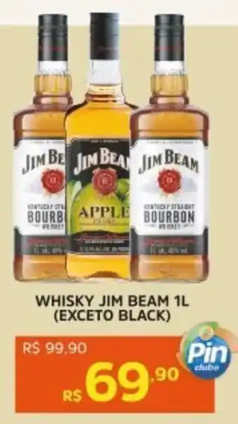 Pinheiro Supermercado Whisky jim beam (exceto black) oferta