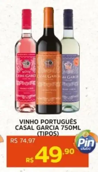 Pinheiro Supermercado Vinho português casal garcia (tipos) oferta