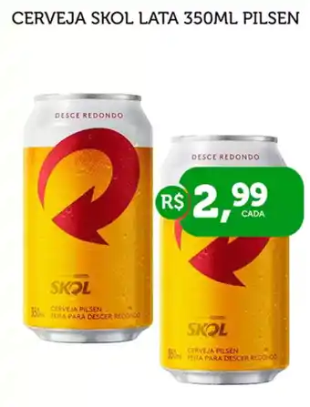 CenterBox Cerveja skol lata pilsen oferta