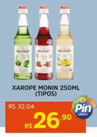 Pinheiro Supermercado Xarope monin (tipos) oferta