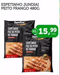 CenterBox Espetinho jundiai peito frango oferta