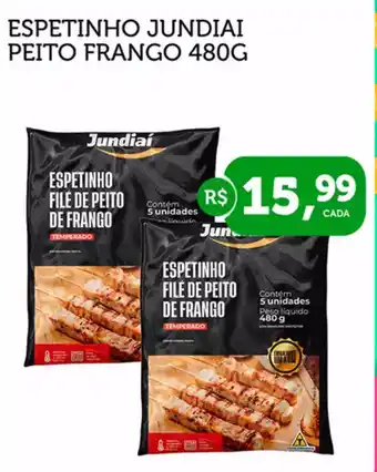 CenterBox Espetinho jundiai peito frango oferta