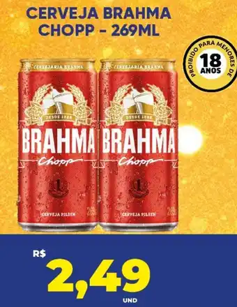 Tatico Cerveja brahma chopp oferta